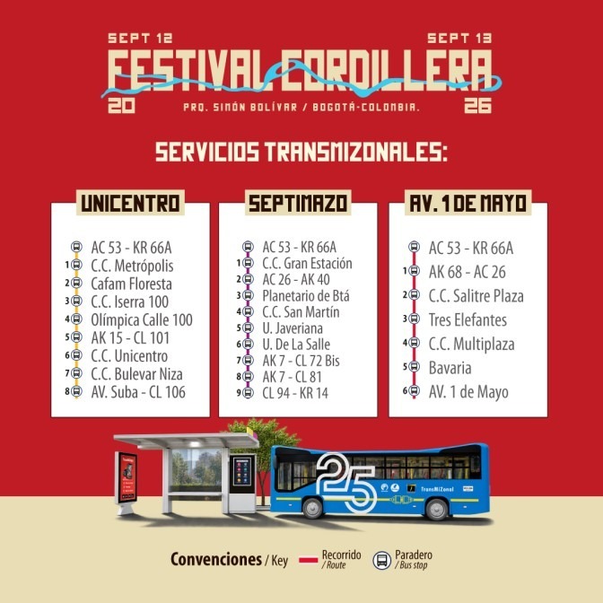 Lee más sobre el artículo Mueve Fontibón acompañará la movilidad hacia el Festival Cordillera